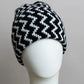 Zigzag Knit Beanie - DAVERRI FASHIONS