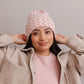 Zigzag Knit Beanie - DAVERRI FASHIONS