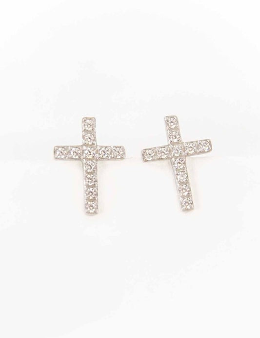 Cross Stud Earrings Earrings