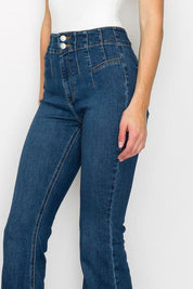 PLUS SIZE - HIGH RISE MODERN FLARE JEANS