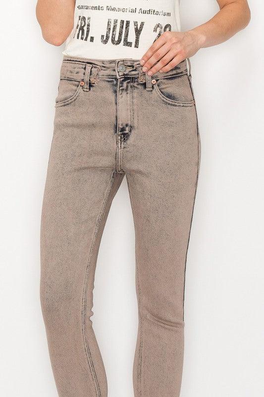 HIGH RISE STRETCH SKINNY JEANS