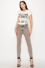 HIGH RISE STRETCH SKINNY JEANS