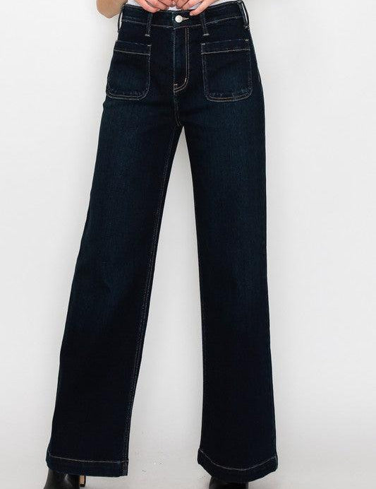 HIGH RISE MODERN WIDE JEANS