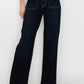 Plus Size High Rise Modern Wide Jeans DARK STONE WASH Jeans