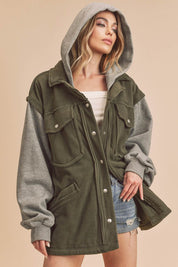 OLIVE GRAY S Irene Jacket | Jackets Daverri Fashions