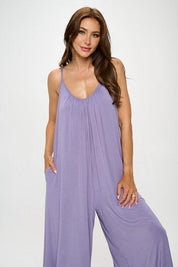 Modal Spandex Soft Knit Jumpsuit Jumpsuits