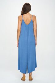 Made in USA Modal Spandex Soft Knit Jumpsuit Jumpsuits