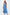 Made in USA Modal Spandex Soft Knit Jumpsuit Blue Jumpsuits