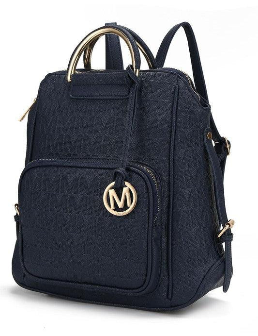 MKF Collection Torra Backpack Navy One Size Backpack