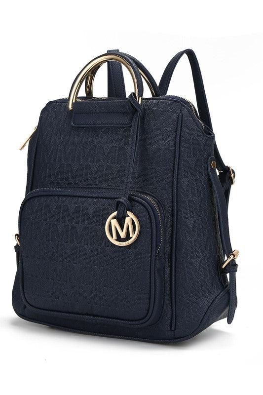 MKF Collection Torra Backpack Navy One Size Backpack