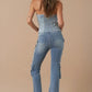 Insane Gene High Rise Cargo Bootcut Jeans Jeans