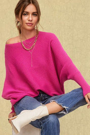 Mae Sweater FUCHSIA Sweaters