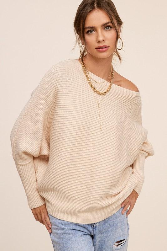 Mae Sweater OAT MILK L Sweaters