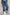 High Rise Cropped Bootcut Cuffed Jeans Jeans