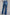 High Rise Front Slit Sliim Bootcut Jeans Jeans