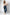 High Rise Flap Waist Relaxed Cropped Jeans DARK Jeans