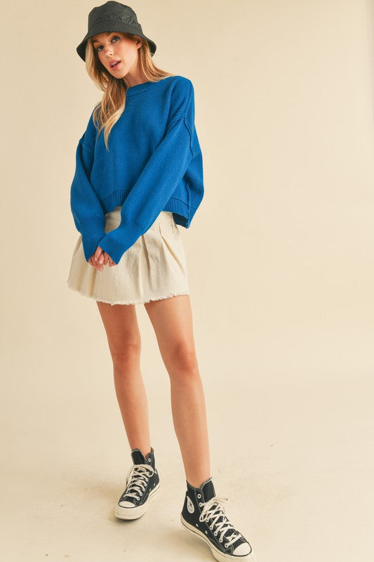 Regina Sweater COBALT S
