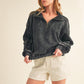 Jamila Half Zip Pullover Sweatshirts
