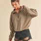 Jamila Half Zip Pullover Sweatshirts