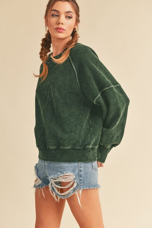 Marelle Sweatshirt FOREST S