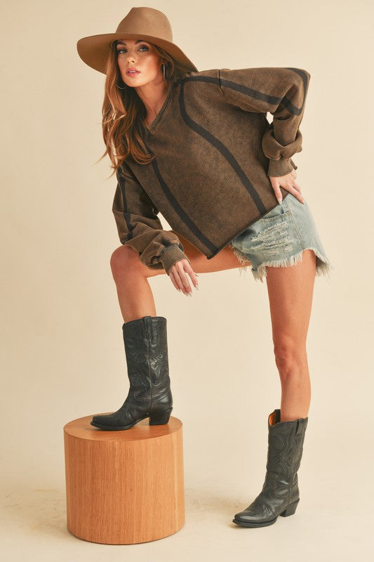 Jaclyn Sweatshirt CARAMEL S