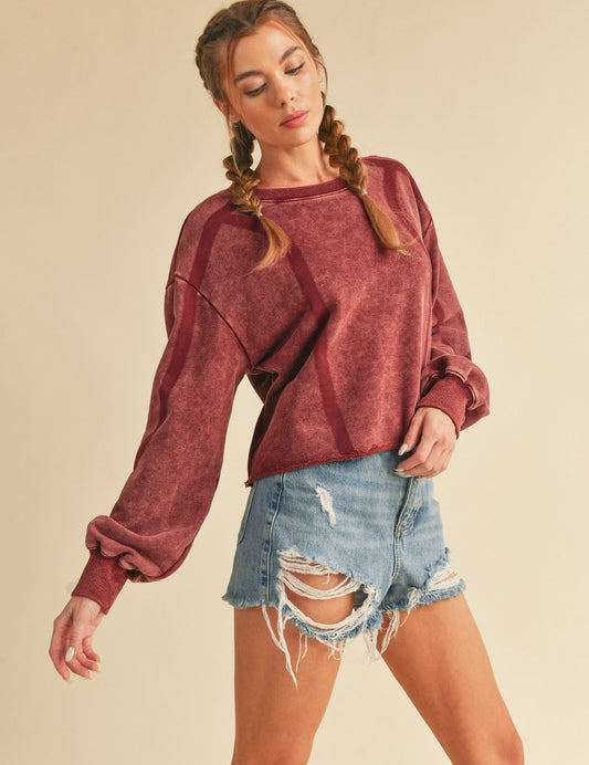 Jaclyn Sweatshirt | Sweatshirts Daverri Fashions