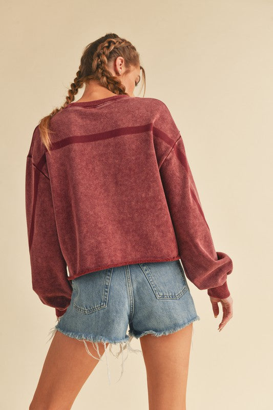 Jaclyn Sweatshirt BERRY S