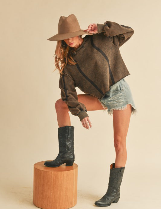 Jaclyn Sweatshirt | Sweatshirts Daverri Fashions