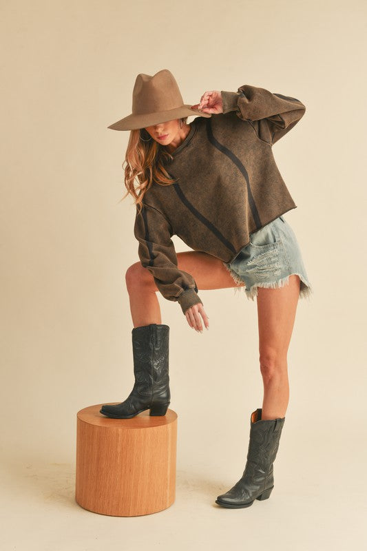 Jaclyn Sweatshirt | Sweatshirts Daverri Fashions
