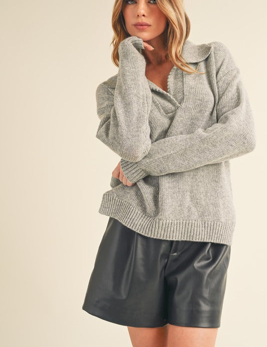 HEATHER GRAY S Hatty Sweater | Sweaters Daverri Fashions