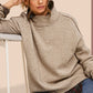 Ella Mock Neck Sweater Sweaters