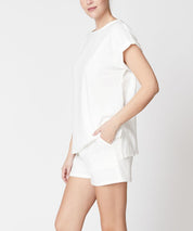 Bamboo Linen Shorts Set Outfit sets