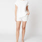 Bamboo Linen Shorts Set Outfit sets