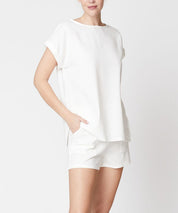 Bamboo Linen Shorts Set Outfit sets