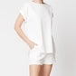 Bamboo Linen Shorts Set Outfit sets