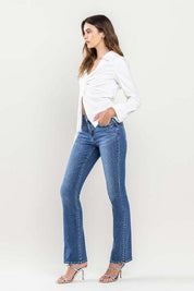 Low Rise Slim Bootcut Jeans Jeans