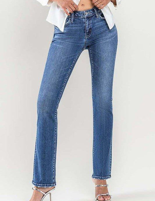 Low Rise Slim Bootcut Jeans Jeans