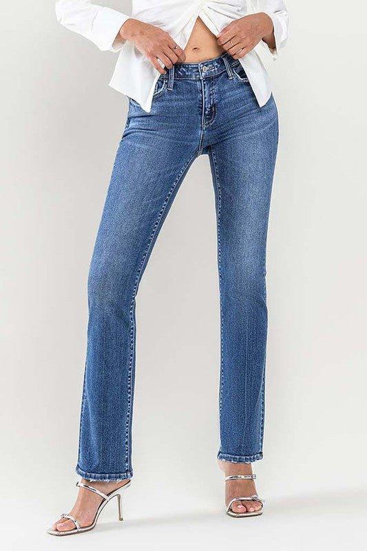 Low Rise Slim Bootcut Jeans Jeans