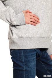 Zenana Fleece Half Zip Sweatshirt Grey | Sweatshirts Daverri Fashions