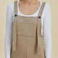 Double Take Textured Shortalls Plus Size Shortalls