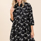 Mittoshop Zebra Print Button Down Shirt Mini Dress - DAVERRI FASHIONS