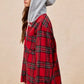 BiBi Brushed Plaid Hooded Jacket - DAVERRI FASHIONS