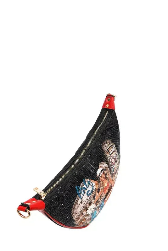 Martha Travels Italy Shoulder Bag - DAVERRI FASHIONS