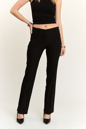 ADORA Regular Rise Slim Bootcut Pants