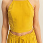HYFVE Crop Top and Cargo Pants Set Outfit Sets