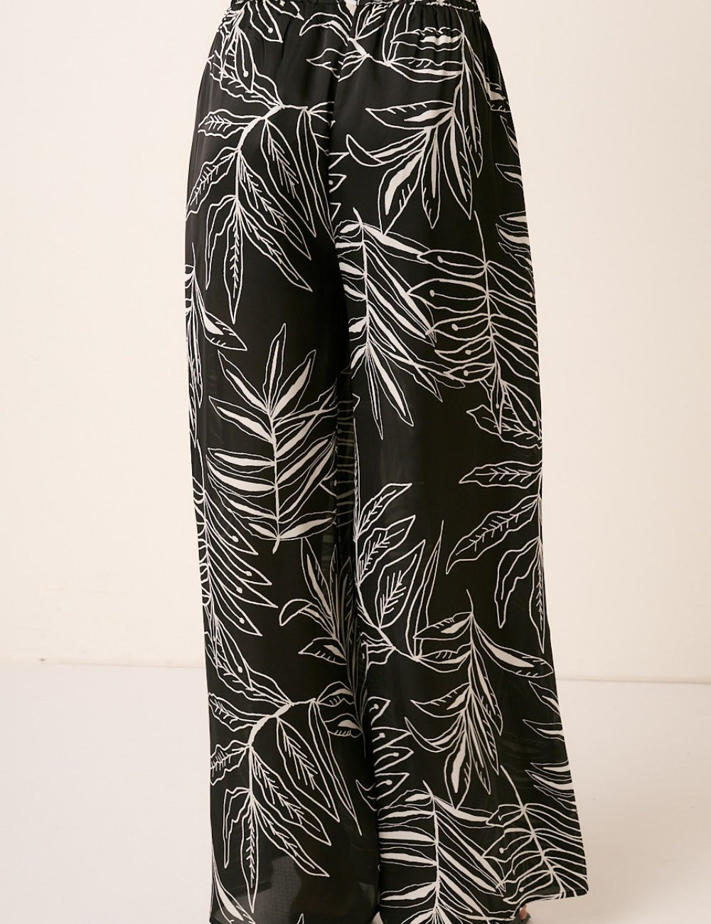 Mittoshop Printed Wide Leg Pants