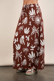 VERY J Printed Resort Midi Skirt | Skirts Daverri Fashions
