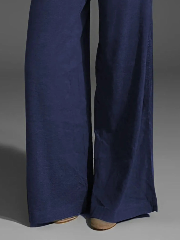 Full Size Wide Leg Jeans with Pockets Plus Size | Jeans Daverri Fashions