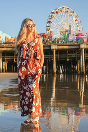 VERY J Printed Resort Midi Skirt | Skirts Daverri Fashions