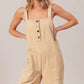BiBi Washed Denim Buttoned Overall Jumpsuit Jumpsuits